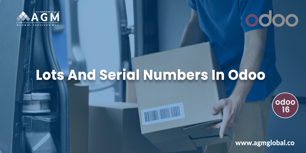 Lots and Serial Numbers In Odoo 16